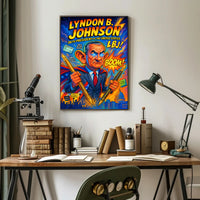 Lyndon B. Johnson 36th President Poster PosterGoat