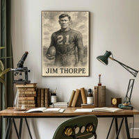 Jim Thorpe Athletic Legend Poster