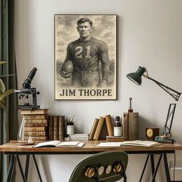 Jim Thorpe Athletic Legend Poster