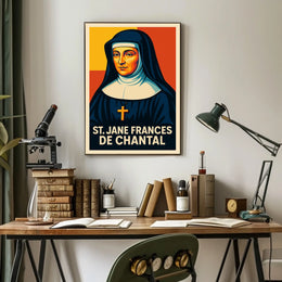 St. Jane Frances de Chantal Poster