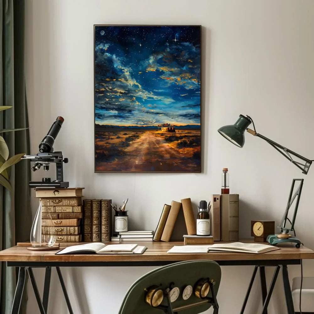 Abstract Interpretation Art Poster