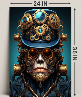Steampunk Visionary Poster PosterGoat