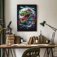 Monster Machine Mayhem Poster