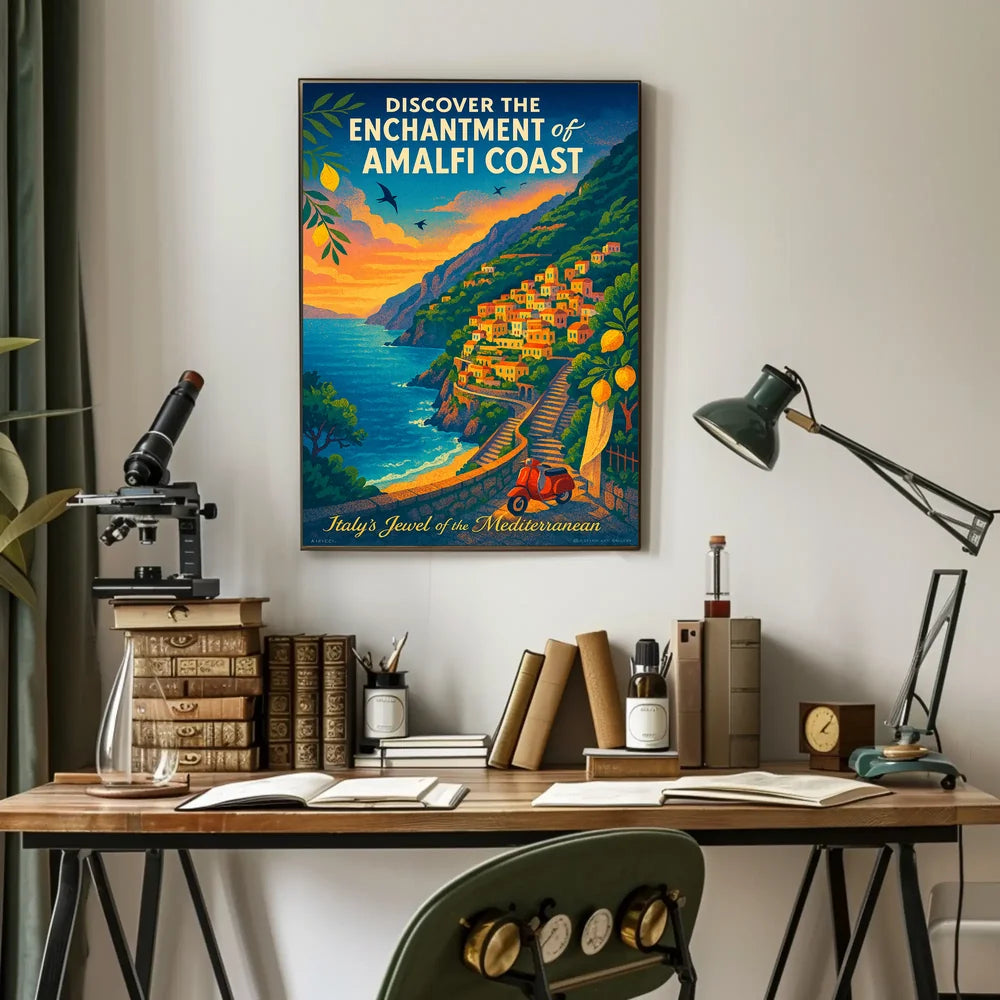 Discover the Enchantment of the Amalfi Coast Poster