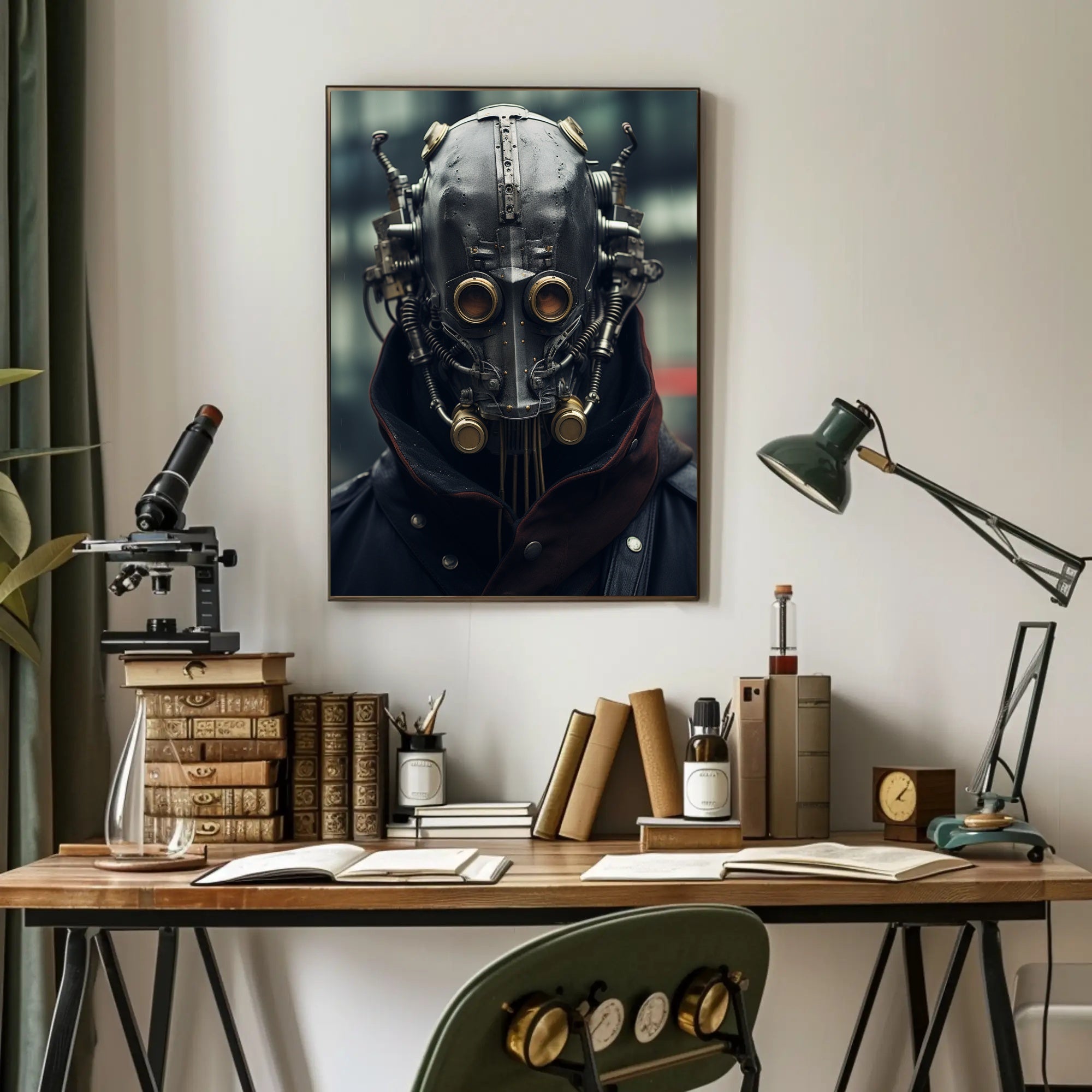 Steampunk Sentinel Poster PosterGoat