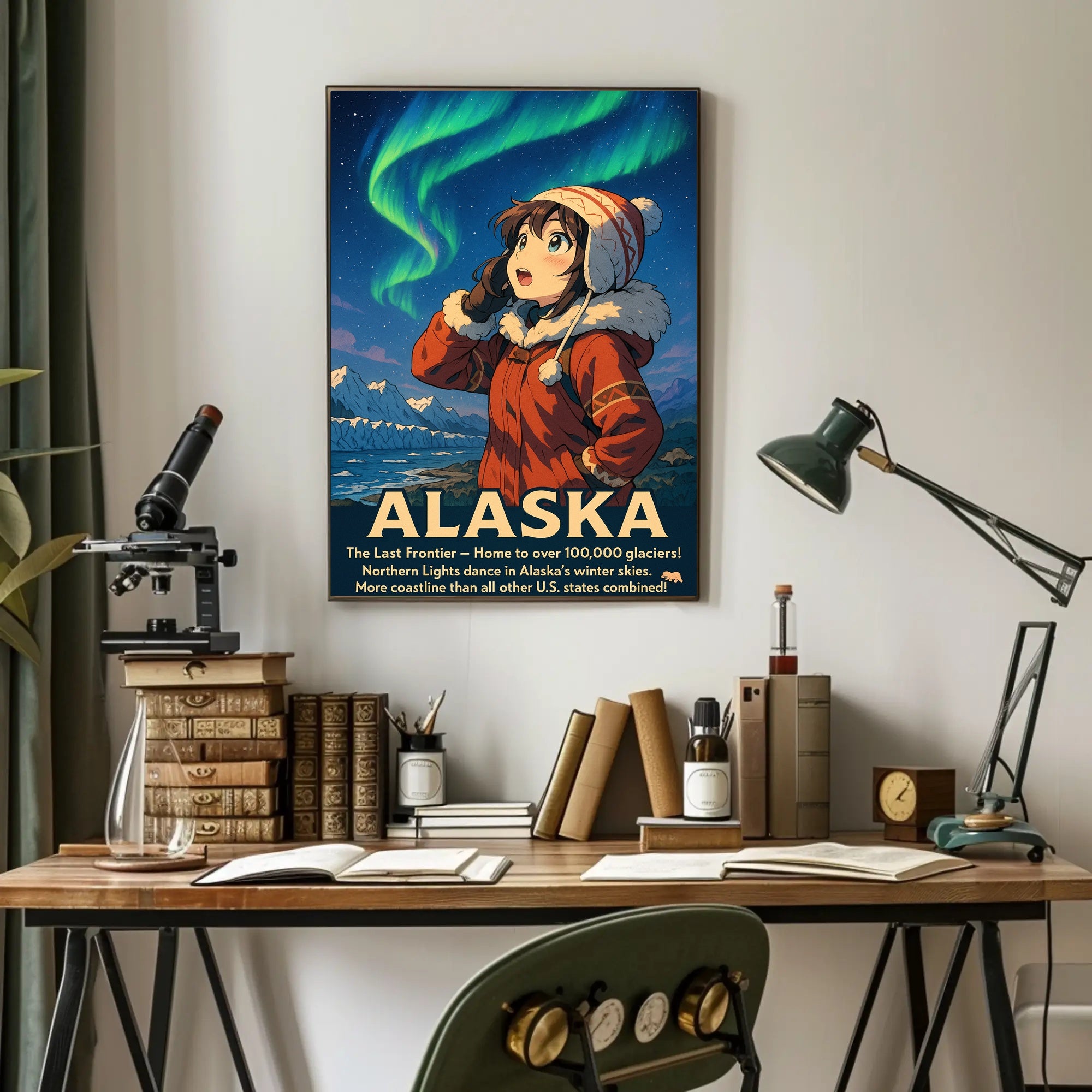 Alaska The Last Frontier Poster
