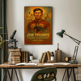 Celebrating Jim Thorpe A Sporting Legend Jim Thorpe Poster