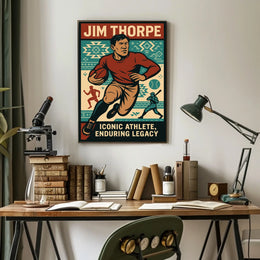 Celebrating Jim Thorpe Poster