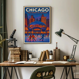Chicago The Heart Of Winter Poster