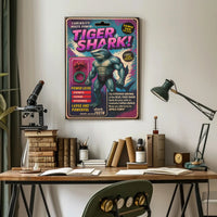 Tiger Shark Comic Con Exclusive Poster PosterGoat