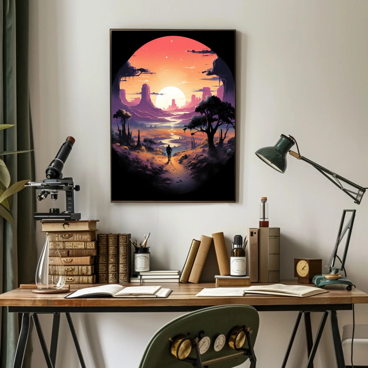 Journey Through The Desert Poster