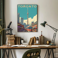 Toronto Cityscape Poster