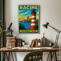 Racine, Wisconsin Poster
