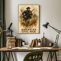 American Civil War 1861-1865 Poster