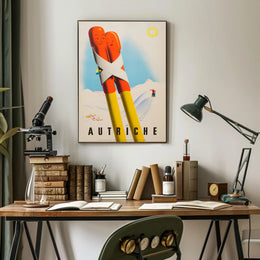 Autriche Travel Poster PosterGoat
