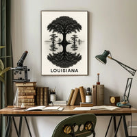 Louisiana Reflections Poster
