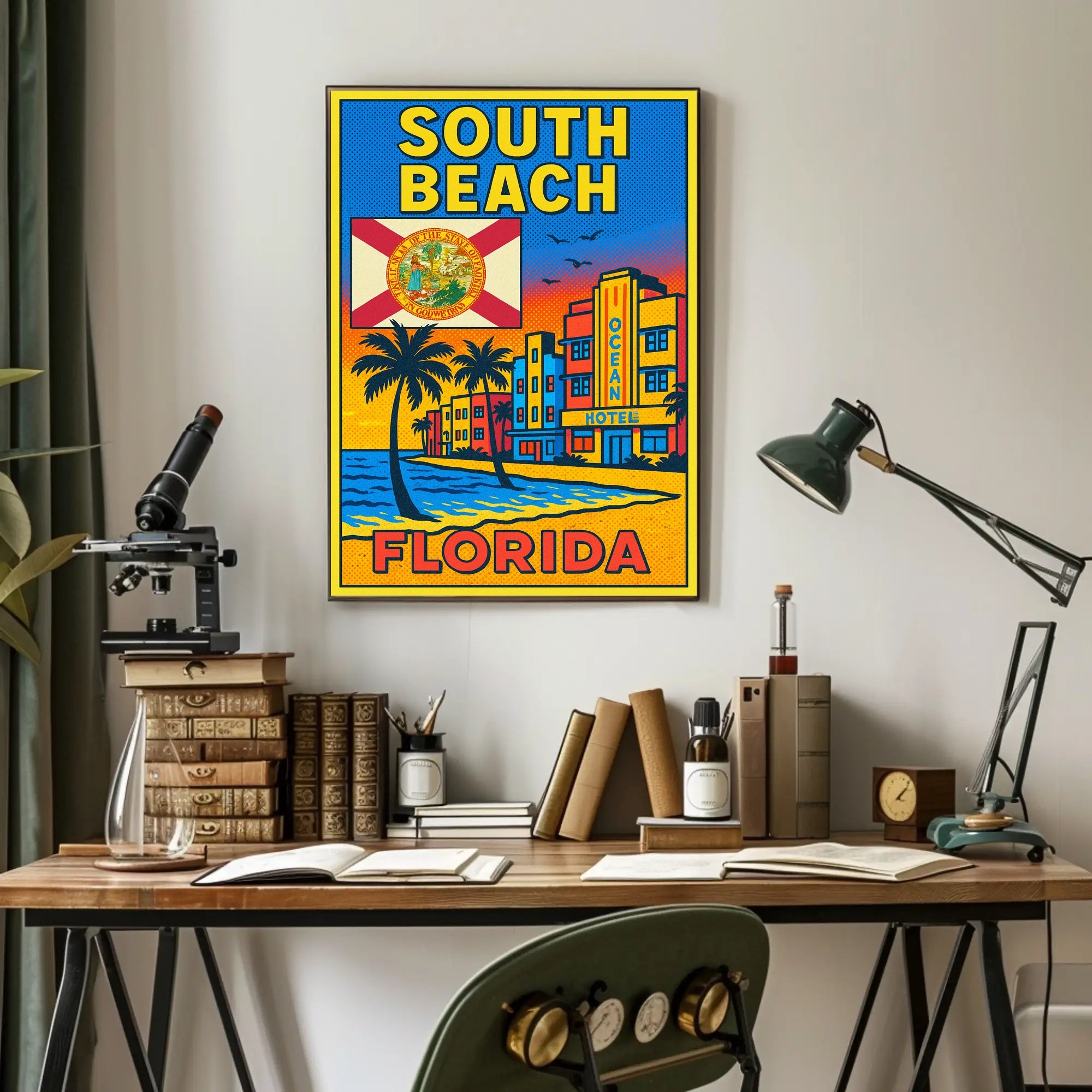 South Beach, Florida Poster PosterGoat