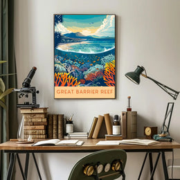 Great Barrier Reef Exploration Poster