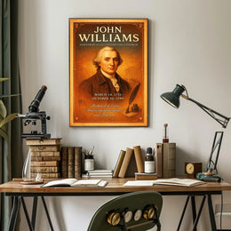 John Williams Statesman of the Continental Congress Poster PosterGoat