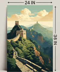 The Great Wall Of China Poster