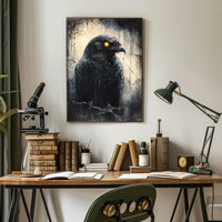 The Enigmatic Raven Poster