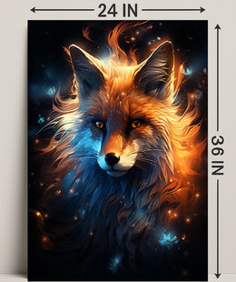 Enchanted Fox Poster PosterGoat