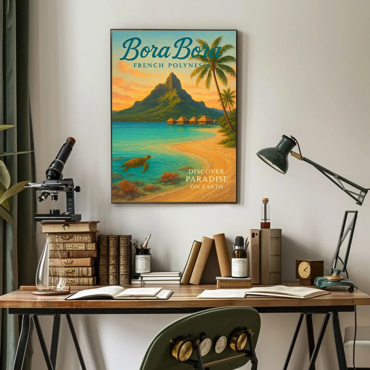 Bora Bora Discover Paradise Poster