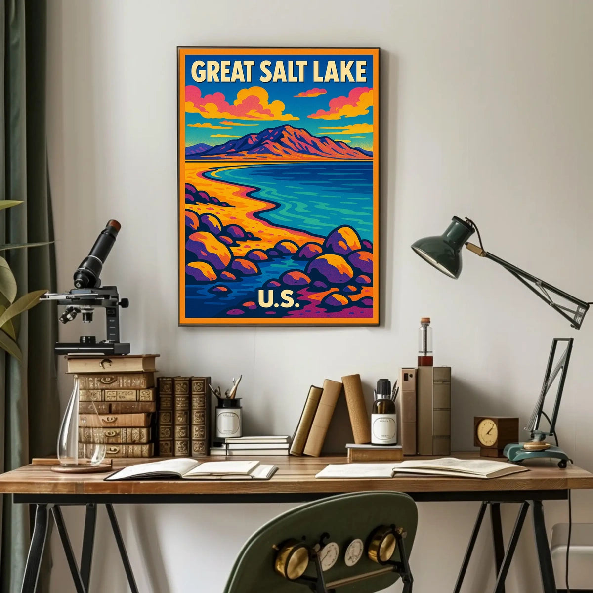 Great Salt Lake Poster