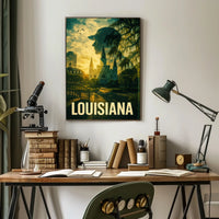 Louisiana A Scenic Tribute Poster
