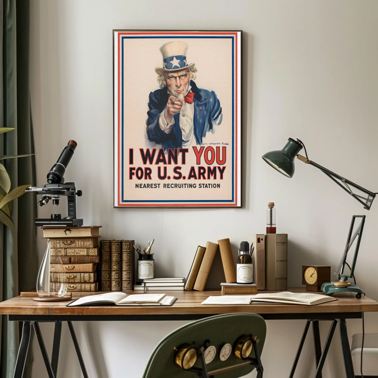 I Want YOU for U.S. Army – World War I Recruiting Poster
