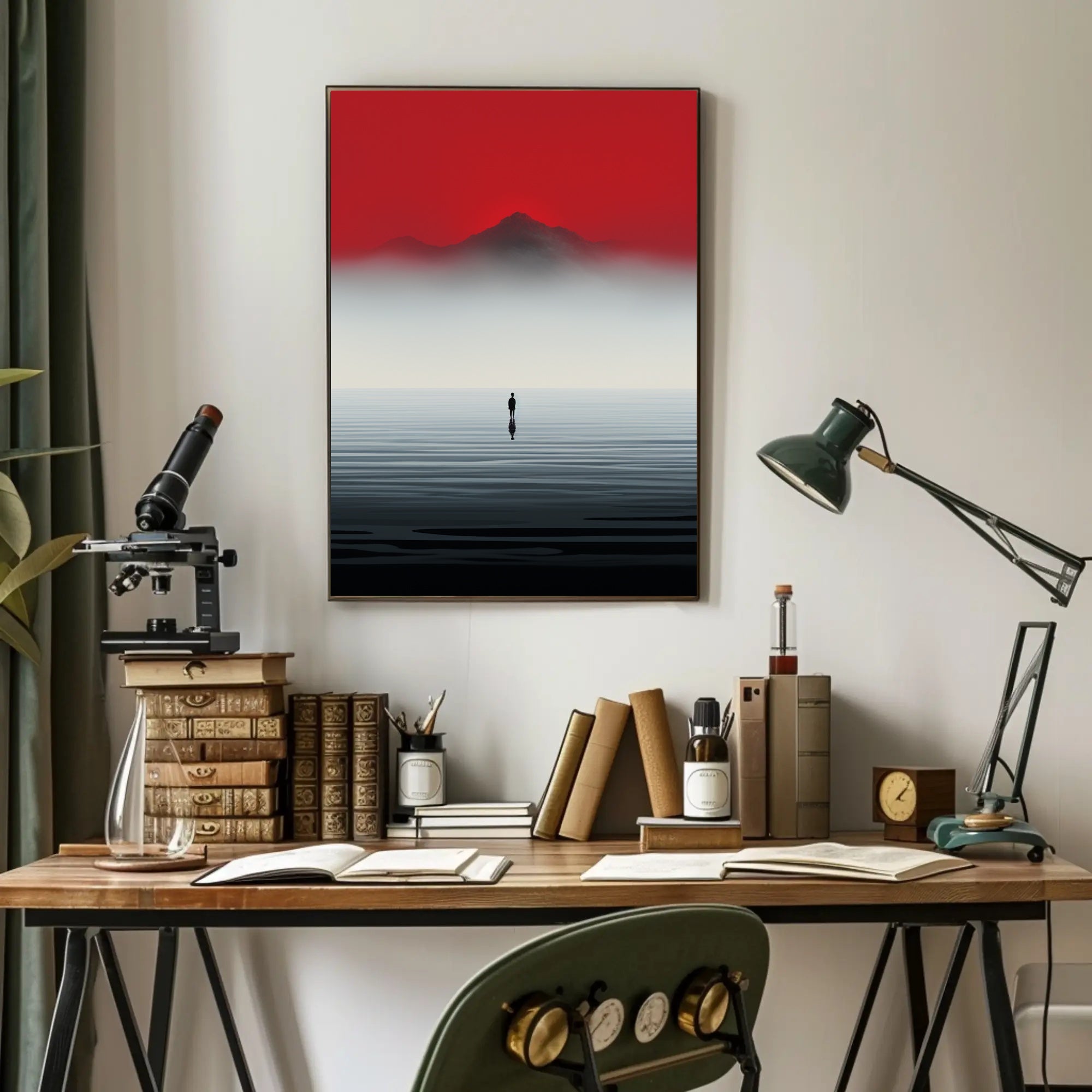 Solitude At Dusk Poster