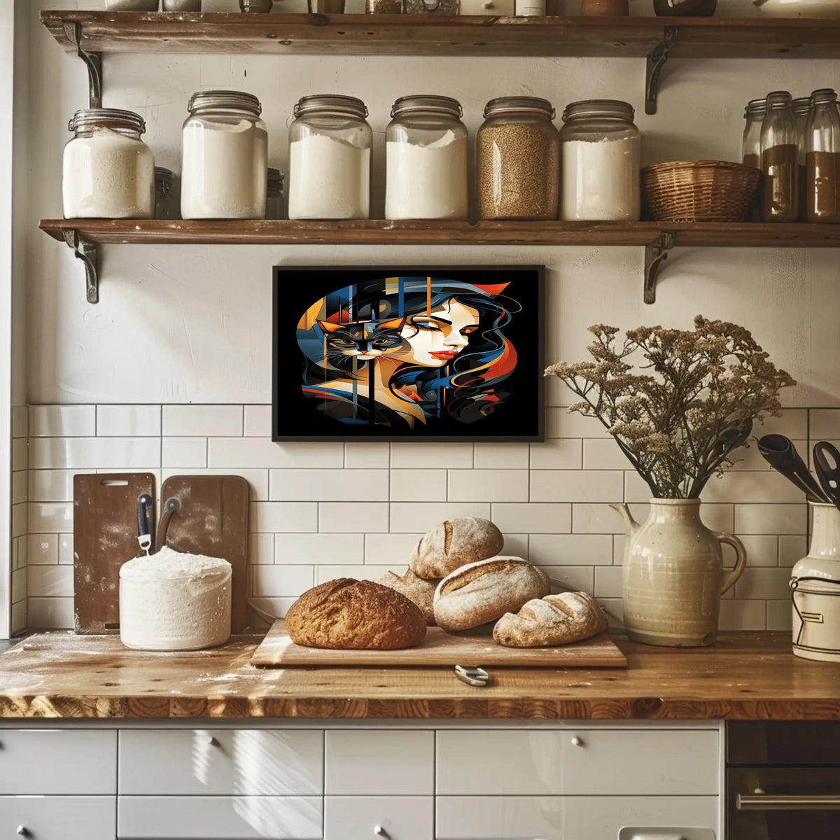 Abstract Harmony Abstract Poster