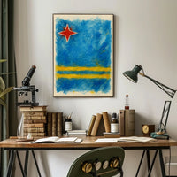 Abstract Flag Design Abstract Poster