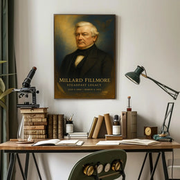 Millard Fillmore Steadfast Legacy Poster