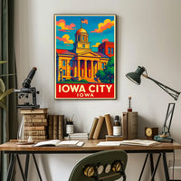 Iowa City Landmark Poster