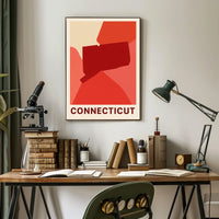 Connecticut A Vibrant Representation Poster