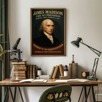 James Madison 4Th President Poster