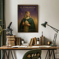 St. Etheldreda The Resilient Queen Poster