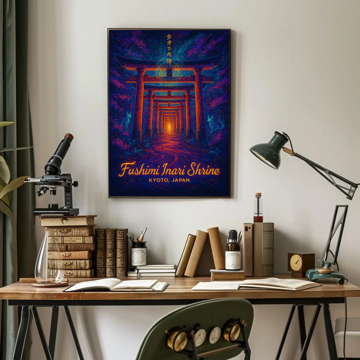 Fushimi Inari Shrine Kyoto, Japan Poster
