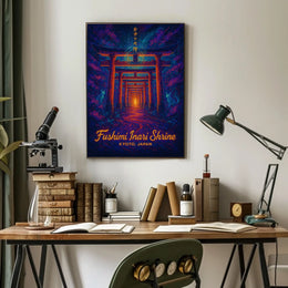 Fushimi Inari Shrine Kyoto, Japan Poster