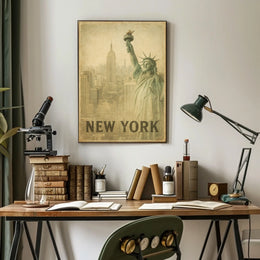 New York City Vintage Vintage Poster