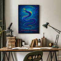 Mystical Waters Ribbon Eel Poster