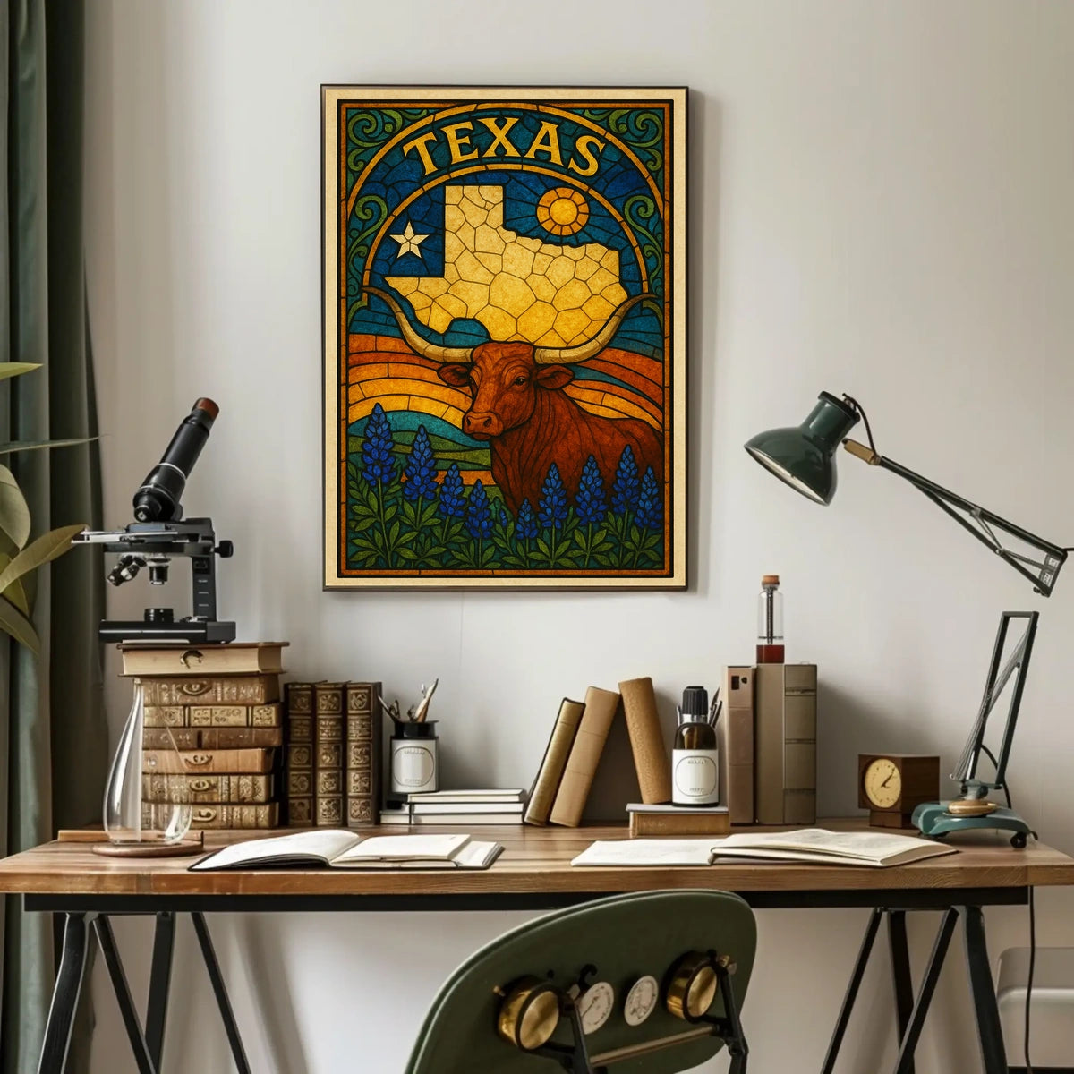 Texas Heritage Poster