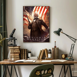Benjamin Harrison President Poster