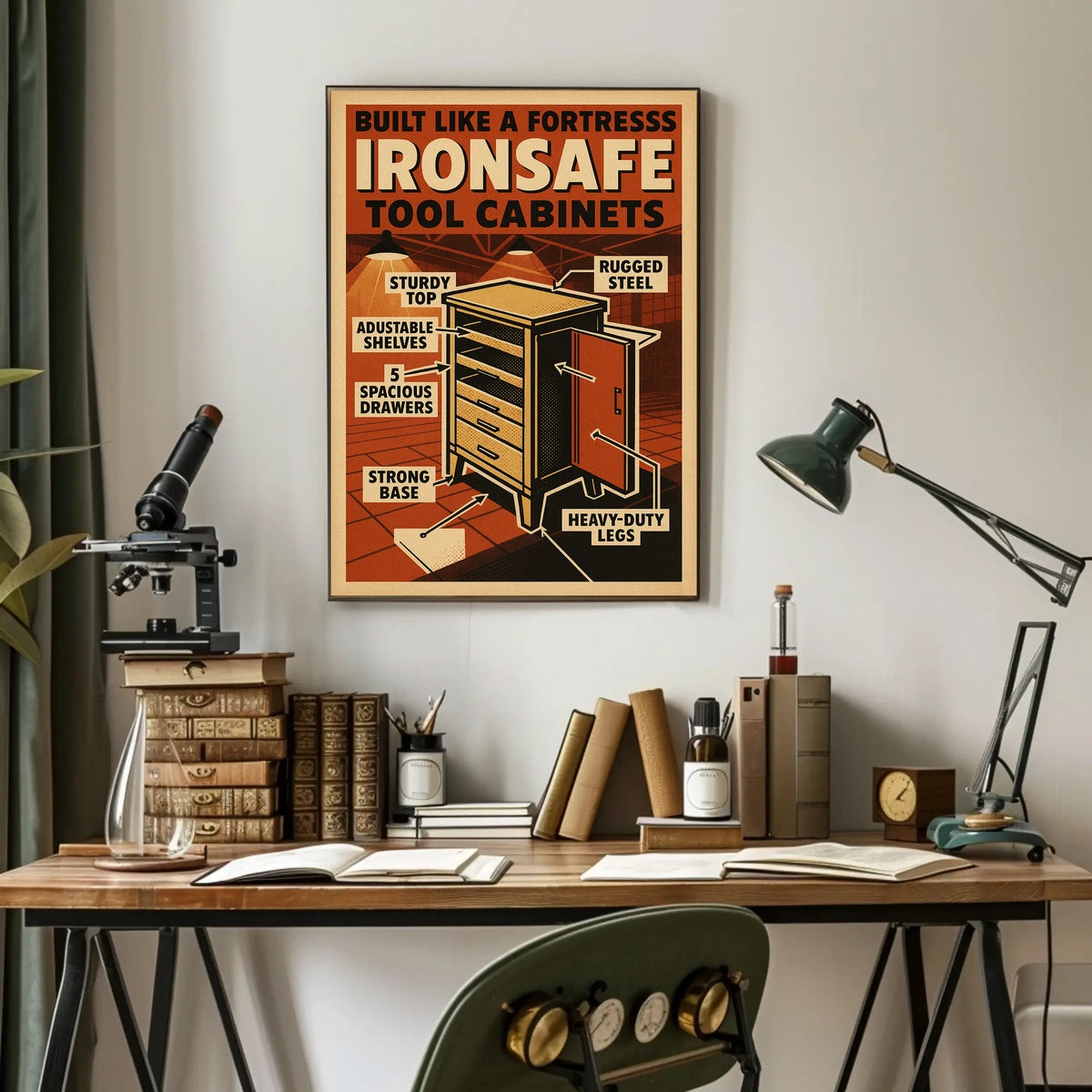 IRONSAFE Tool Cabinets Poster