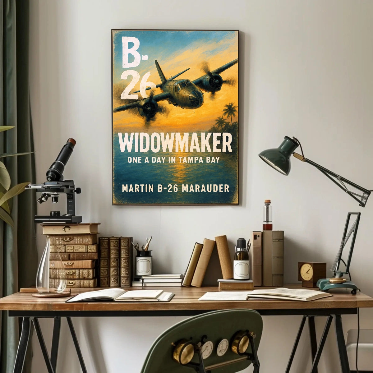 Martin B-26 Marauder Widowmaker Poster