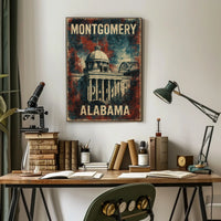 Montgomery, Alabama Poster