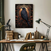 The Enigmatic Raven Poster