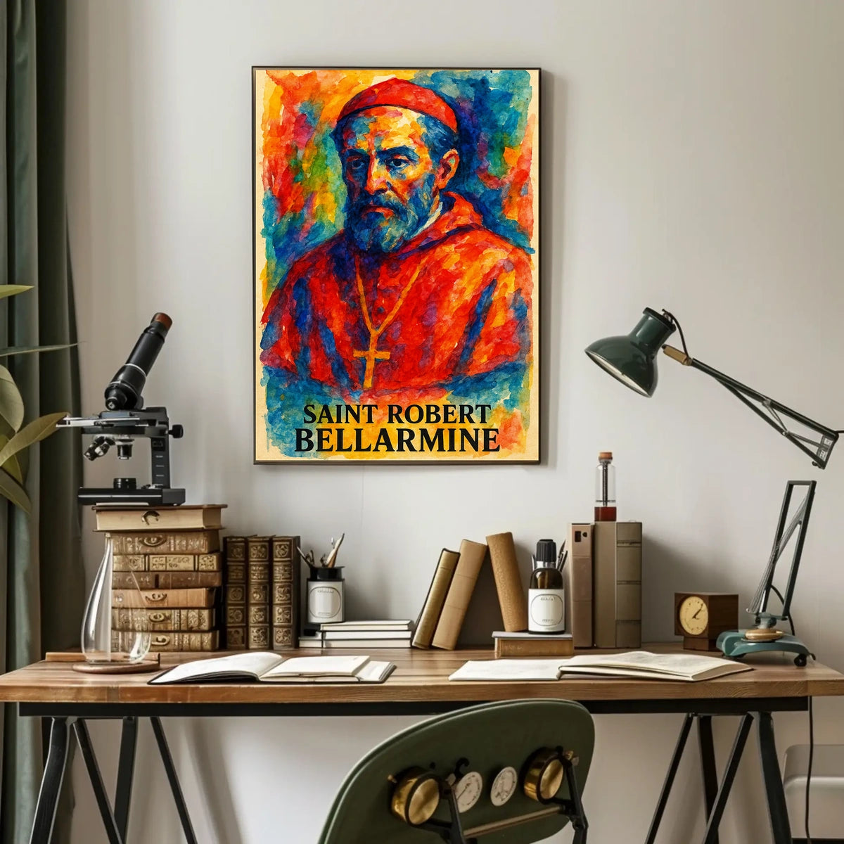 Saint Robert Bellarmine Poster