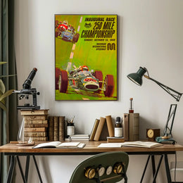 Inaugural 250 Mile Championship Race Poster